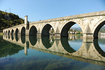 Fototapeta premium Bridge on Drina