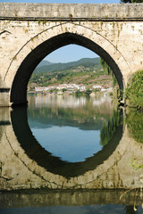 Fototapeta na wymiar Bridge on Drina
