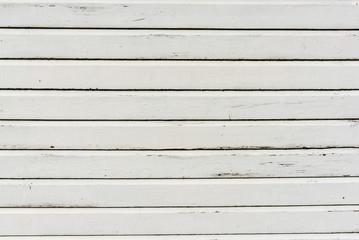 Section of white wood panelling from a beach hut, suitable for backgrounds of beach, seaside and...