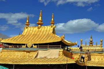 Tibet - Jokhang Kloster in Lhasa