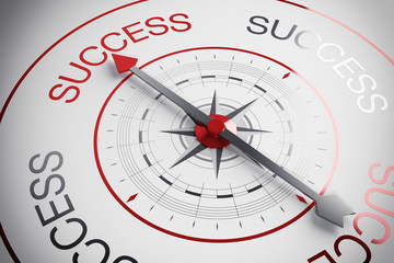 Fototapeta premium Success compass