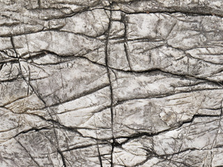 White stone with cracks texture