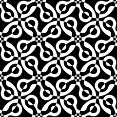 Seamless Curved Shape Pattern