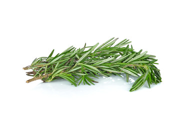 rosemary isolated on white background