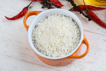 Raw rice