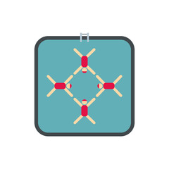 Synchronized swimmers icon