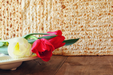 Pesah celebration concept (jewish Passover holiday)
