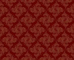 Background with flower pattern.