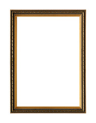 Frame isolate on white