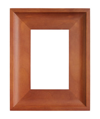 Frame isolate on white