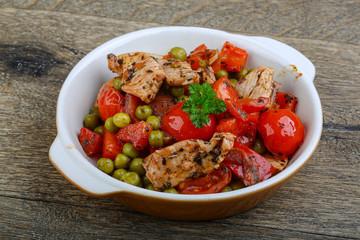 Stir fry turkey