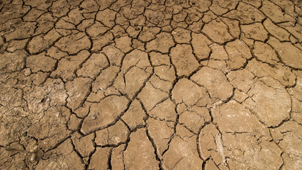 Dry earth ground
