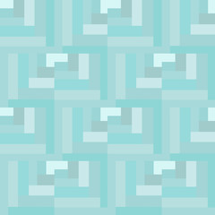 Seamless ornaments pattern green cute background