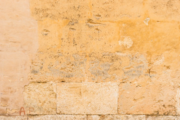 Mauerwerk Alt Sandstein Hintergrund Textur Vintage