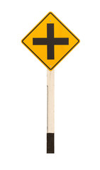 cross traffic signage