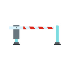 Railway barrier icon