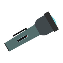 Flashlight icon flat © juliars
