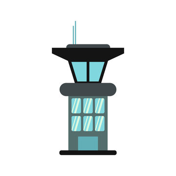 Airport Control Tower Icon