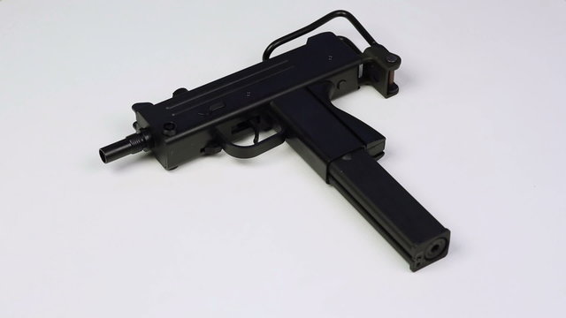 Mac-11 on white background