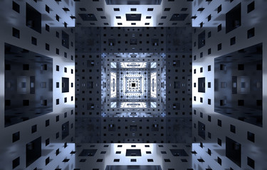 Menger Sponge Background