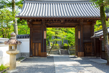Fototapeta na wymiar Part of Kiyomizu-dera Temple in Kyoto, Japan 