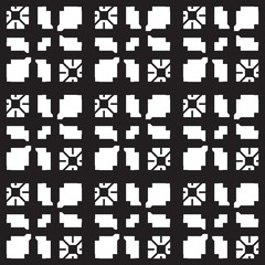 Geometric abstract pattern