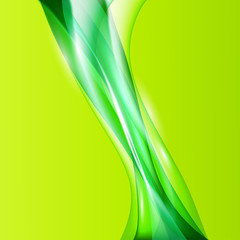 Obraz premium dinamyc flow, stylized waves, vector
