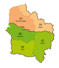 R&eacute;gion Hauts-de-France