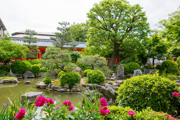 Fototapeta na wymiar Fushimi Inari Taisha Shrine in Kyoto, Japan