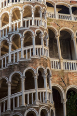 Naklejki  Wenecja słynny punkt orientacyjny architektury Palazzo Contarini del Bovol
