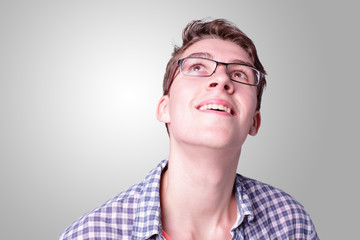 Obraz premium happy student man