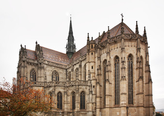 Fototapeta na wymiar St. Elisabeth Cathedral in Kosice. Slovakia