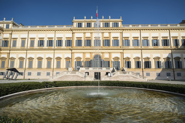Fototapeta na wymiar Monza (Italy): royal palace