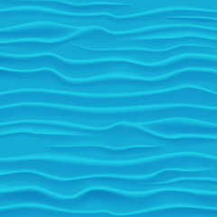 Abstract Design Background of Blue Waves