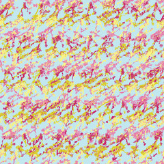Obraz na płótnie Canvas Seamless decorative background with scribbles and blots. Print. Repeating background. Cloth design, wallpaper.