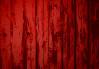 Rote alte Bretterwand
