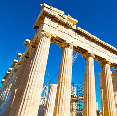 europe greece  acropolis athens   place  and  historical    in t