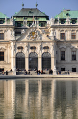 Naklejka premium Schloss Belvedere Vienna