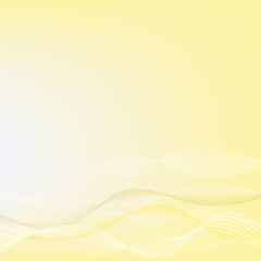 abstract yellow background, yellow wave design