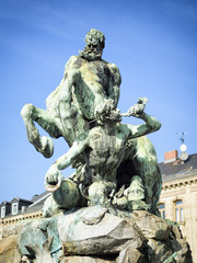 Centaurea fountain in Furth