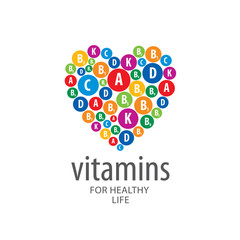 vector logo vitamins