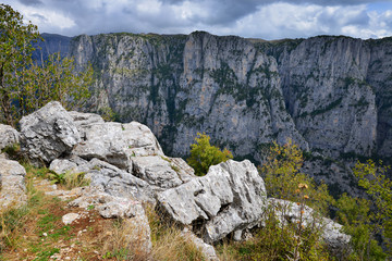 Fototapeta na wymiar The Vikos Gorge