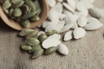 Dried pumpkin seeds fancy