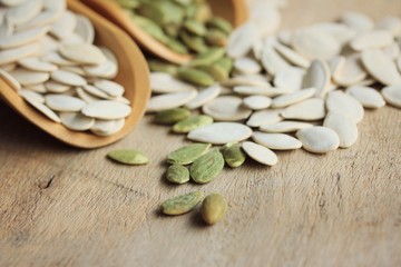 Dried pumpkin seeds fancy