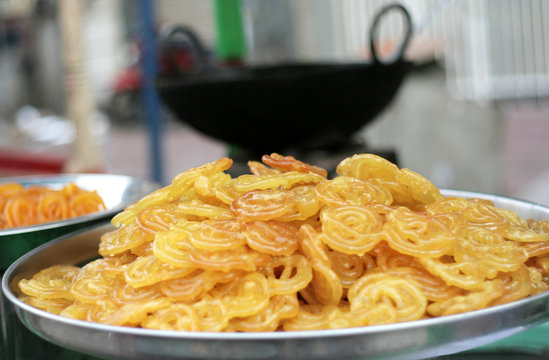 Indian Street Food Jilebi