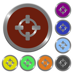 Obraz premium Color target buttons