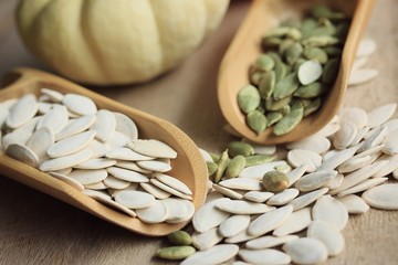 Dried pumpkin seeds fancy