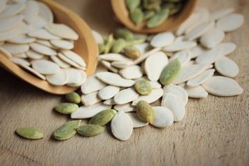 Dried pumpkin seeds fancy