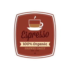 Coffee label