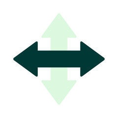 Cross arrows icon